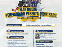 Penerimaan Santri Baru Tahun Ajaran 2026/2027